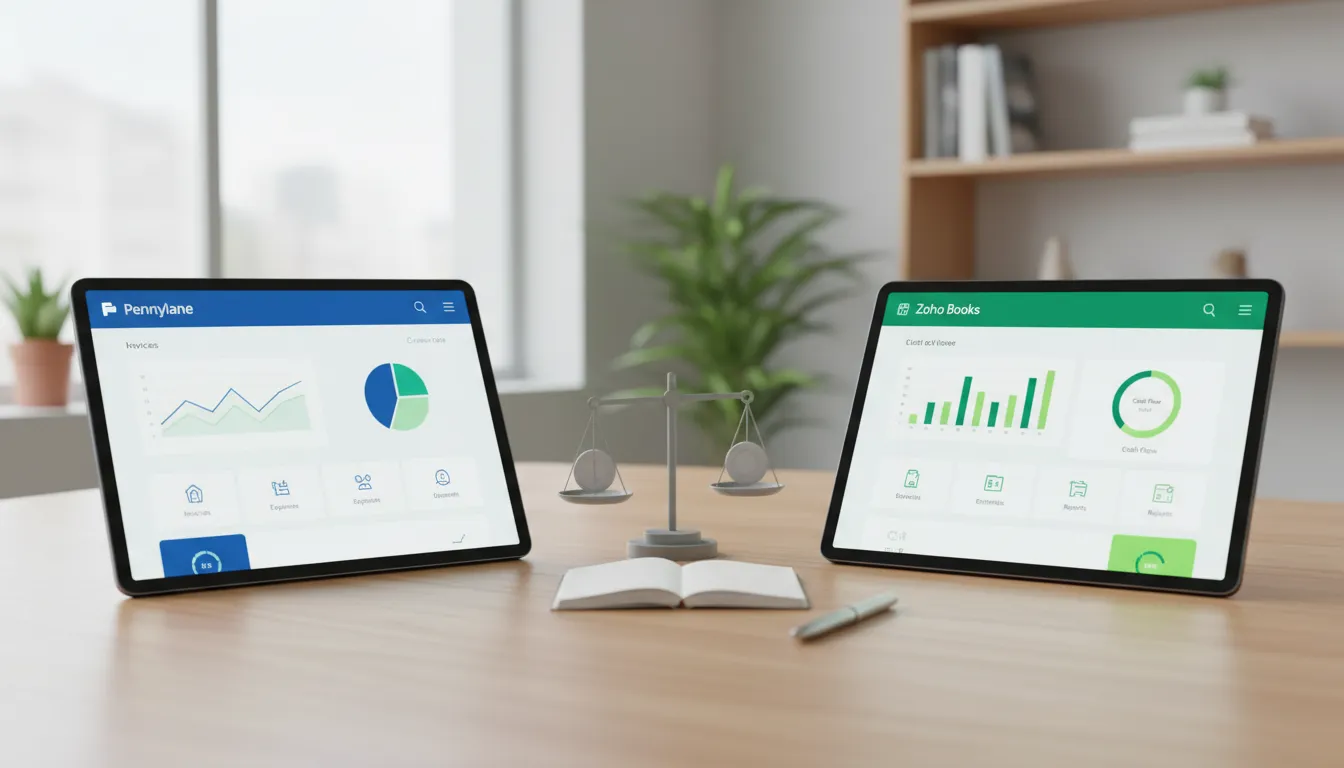 Pennylane vs Zoho Books : quelle plateforme financière pour votre PME ?